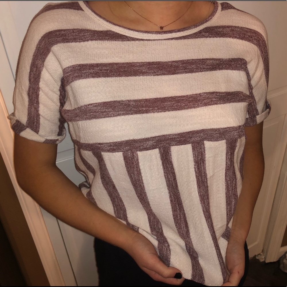 Short-sleeve striped shirt from Bohme